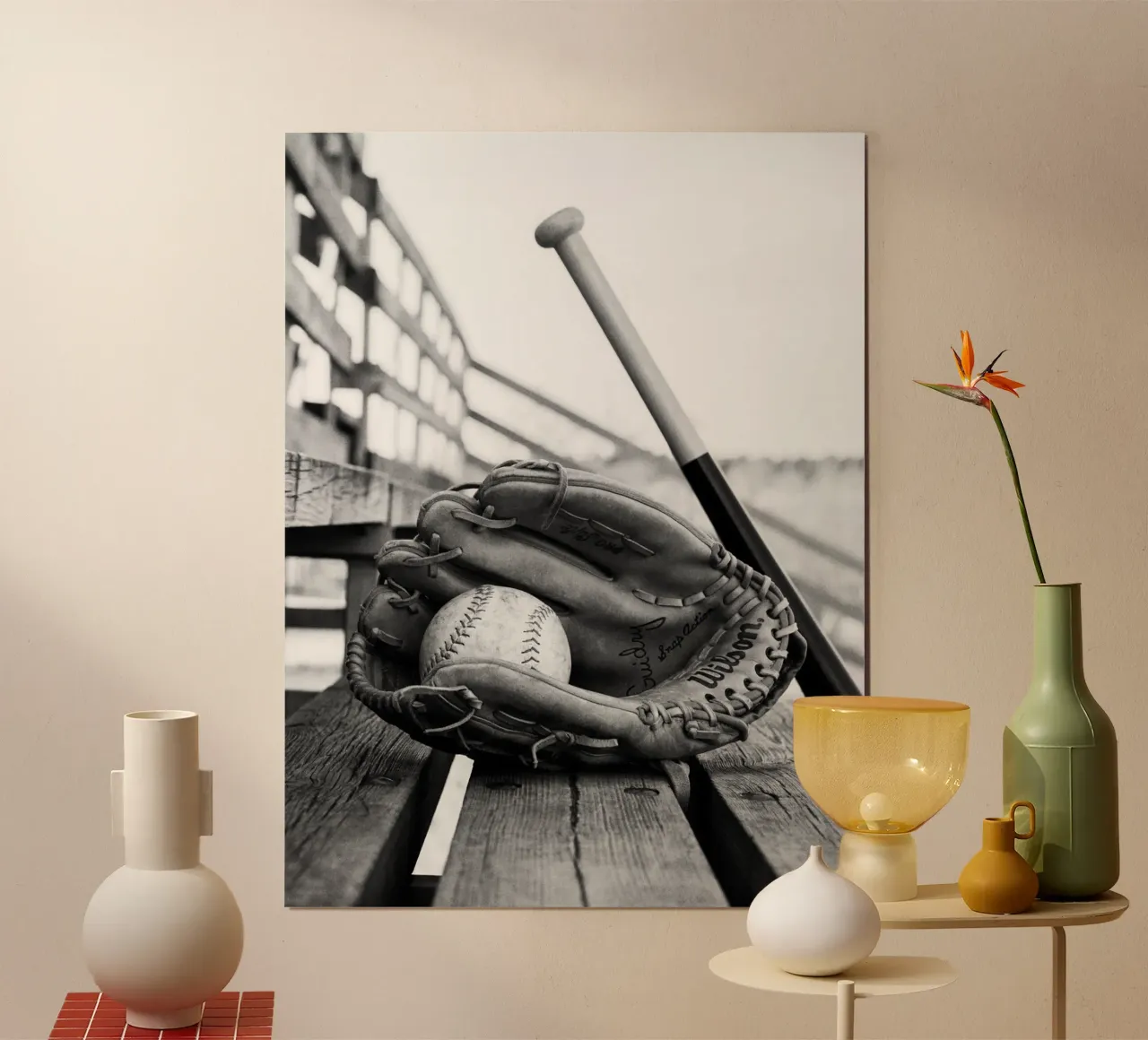 Baseball-Essentials Poster von blacsteel