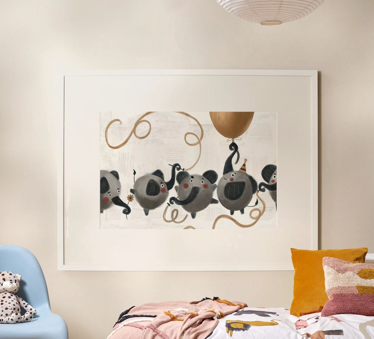 Nelli Suneli - Elephant Party poster by The Artcircle
