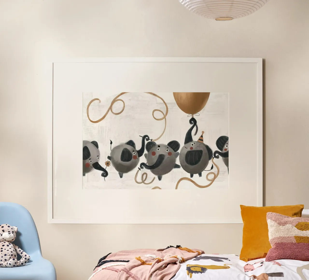 Nelli Suneli - Elephant Party poster by The Artcircle