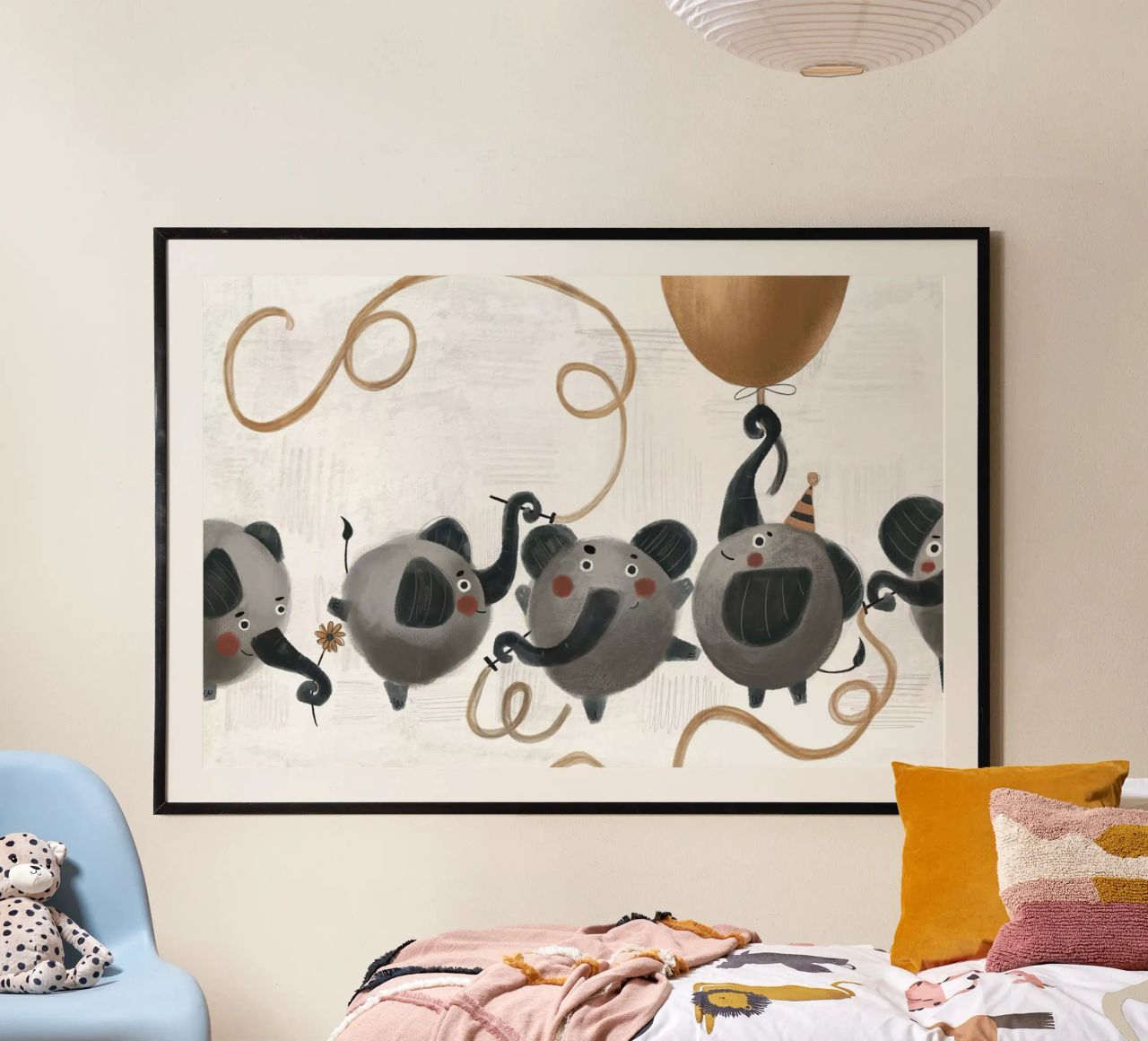 Nelli Suneli - Elephant Party poster by The Artcircle