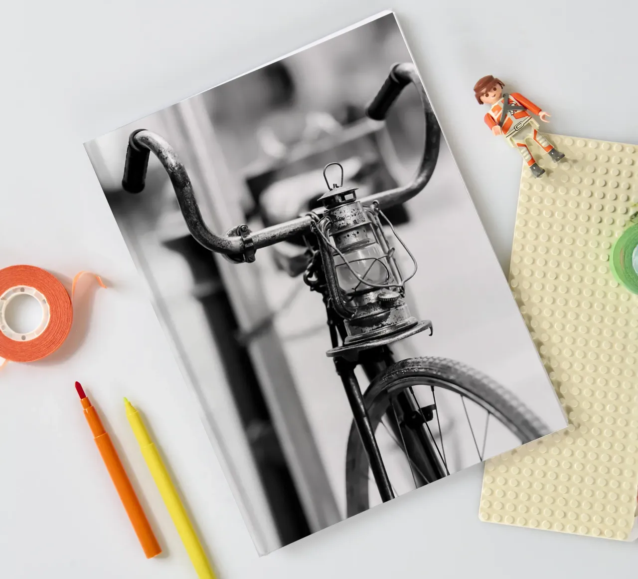 Bicycle Lamp notebook by blacsteel