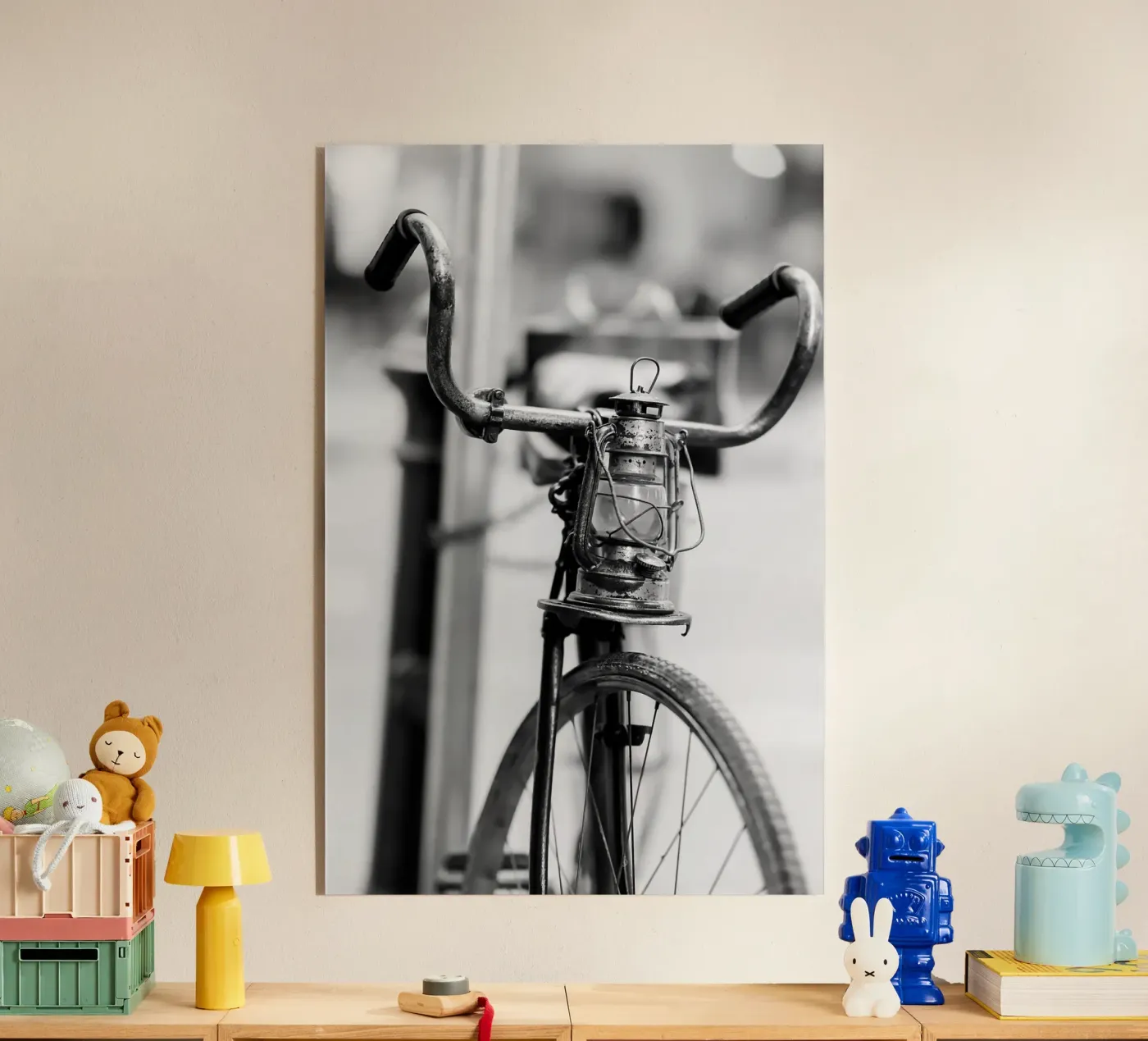 Fietslamp acryl van blacsteel