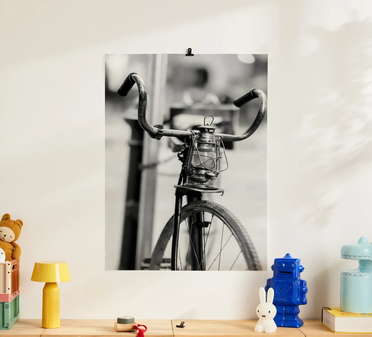 Lampada per bicicletta carta hahnemühle da blacsteel