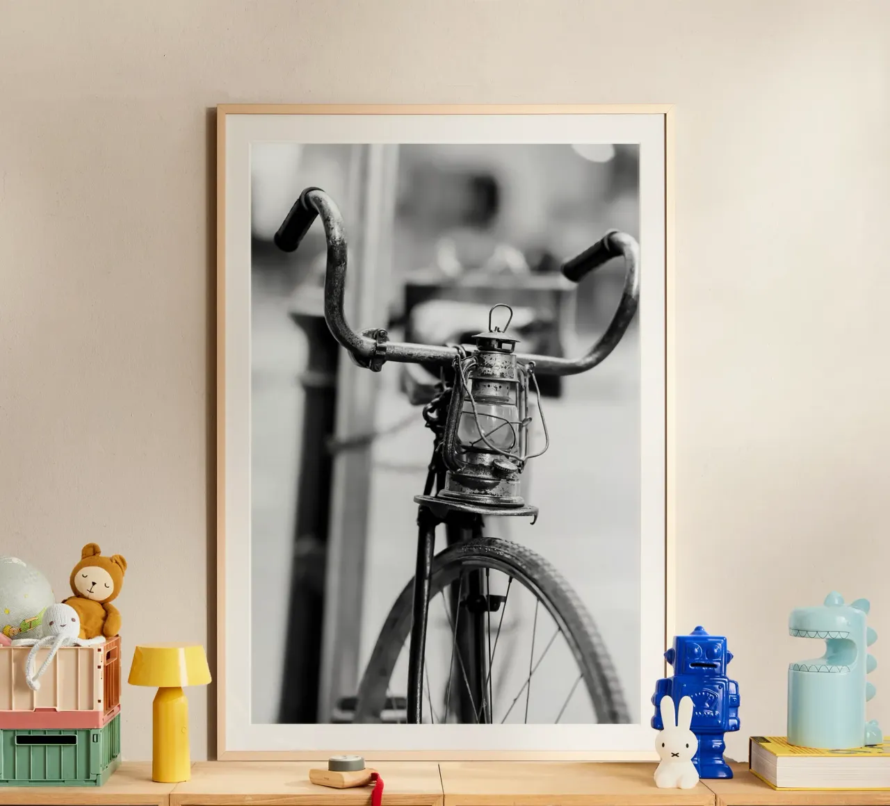 Lampada per bicicletta carta hahnemühle da blacsteel