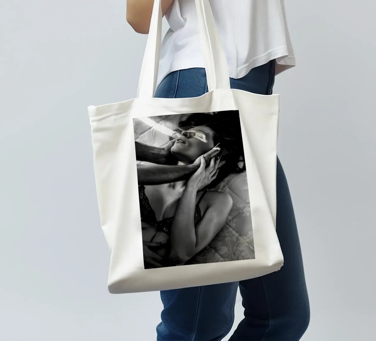 Luce borsa in juta da blacsteel