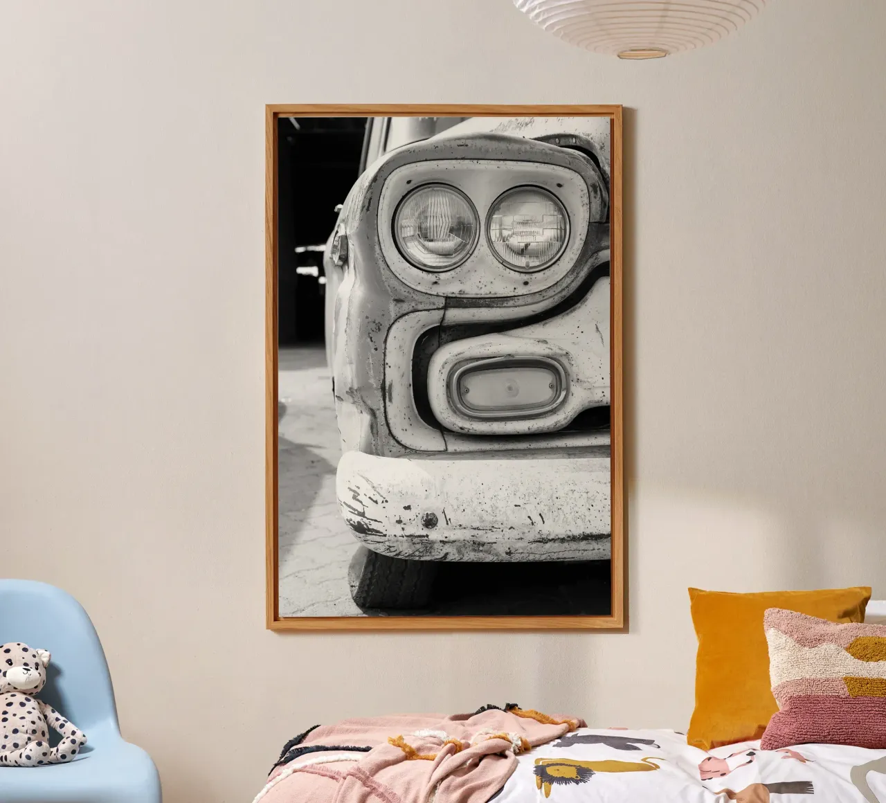 Vecchia auto alluminio dibond da blacsteel