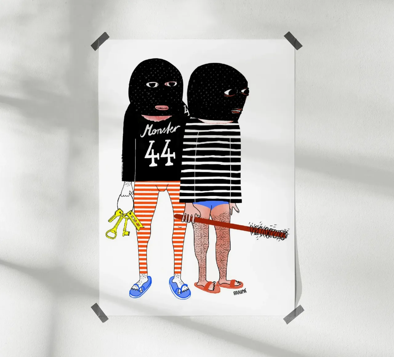 44 poster van RAAKMA STUDIO