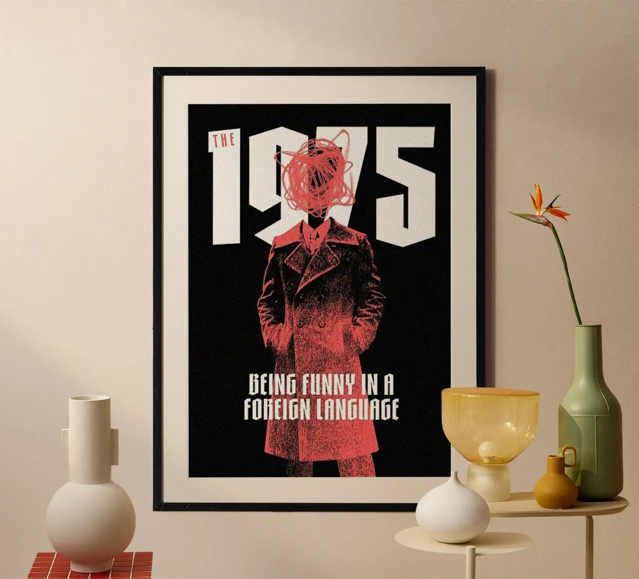 Danzare attraverso la statica 1975 poster da tasahxz