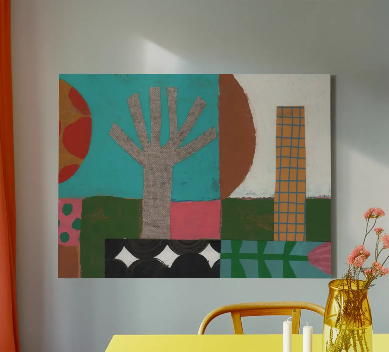 Albero da frutta, 2023 tela da Roy Terrell