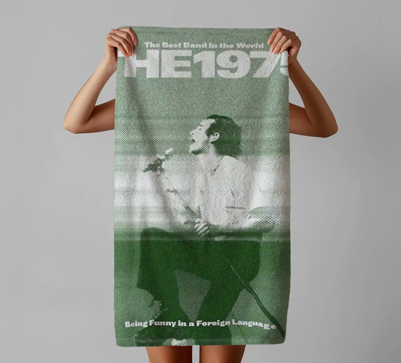 Le conversazioni di mezzanotte svaniscono La canzone del 1975 asciugamano da bagno da tasahxz