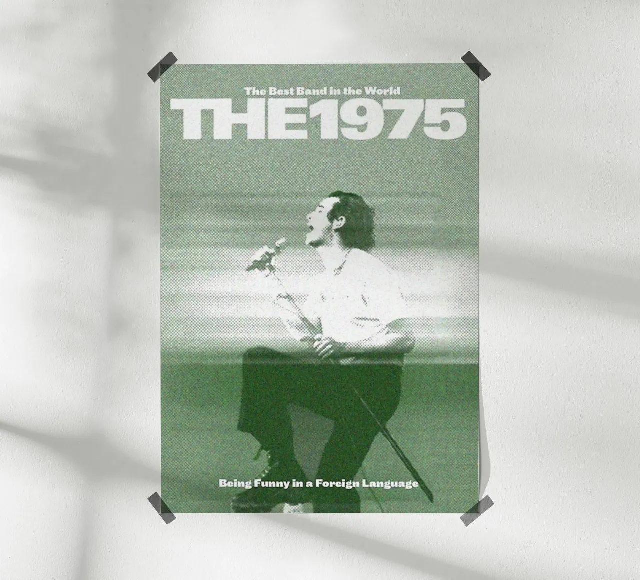 Le conversazioni di mezzanotte svaniscono La canzone del 1975 carta hahnemühle da tasahxz