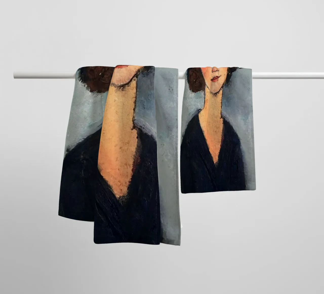 Amedeo Modigliani - Junge Frau (Totote De La Gaite), 1917 Handtuch von William Store