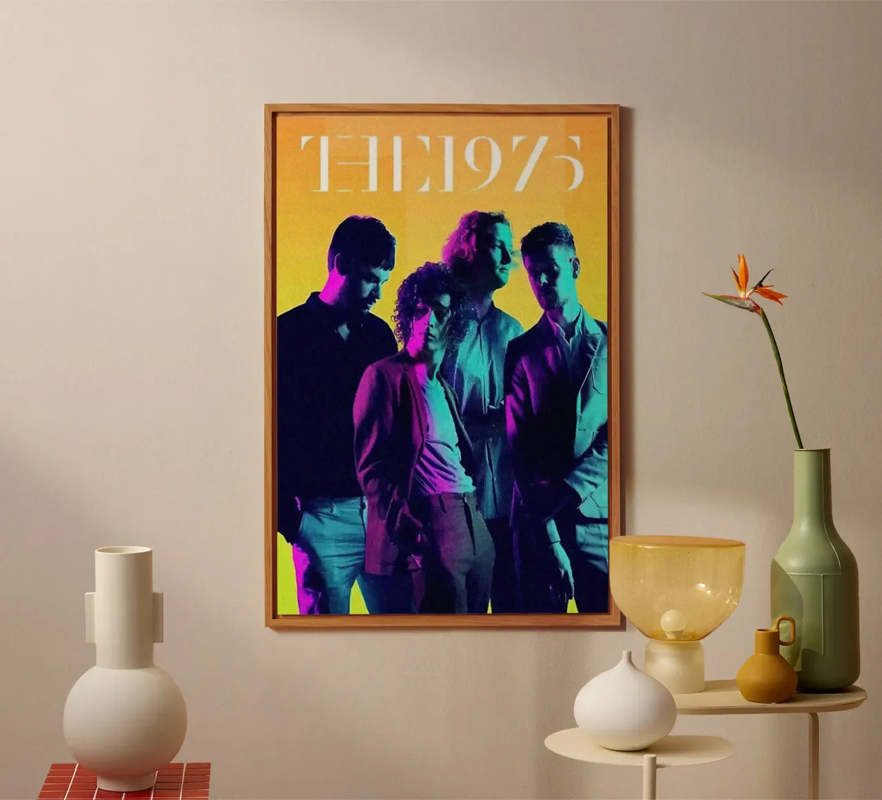 I The 1975 elettrici sul palco alluminio dibond da tasahxz