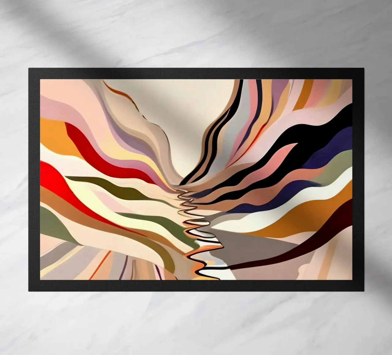 Interwoven doormat by 83oranges.com