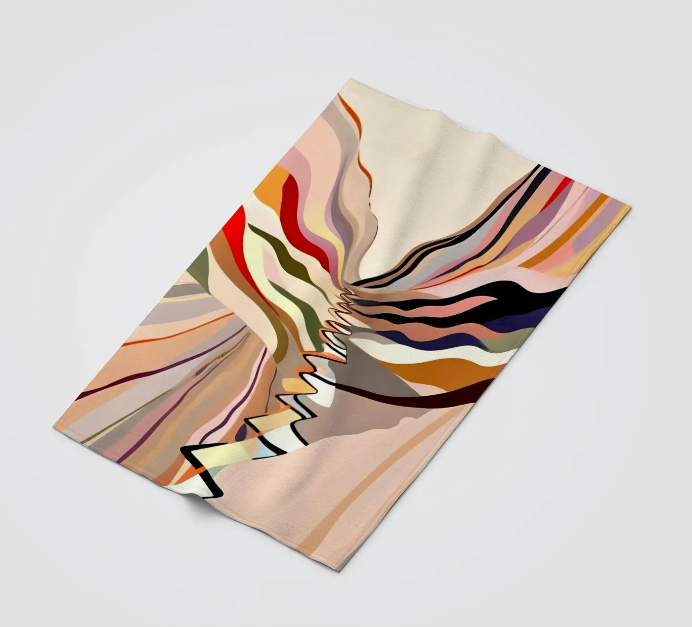 Interwoven Fleecedecke von 83oranges.com