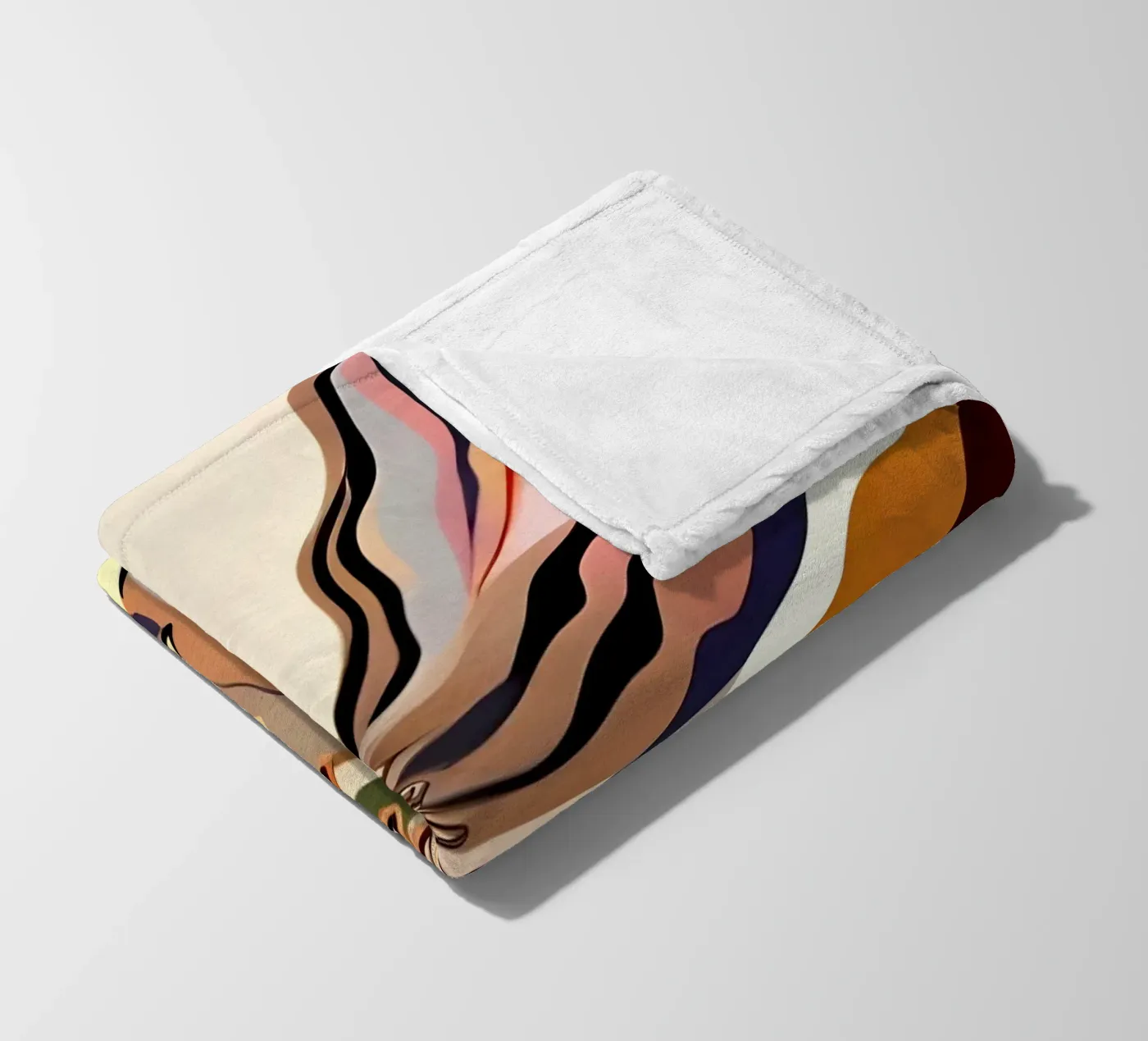 Interwoven Fleecedecke von 83oranges.com