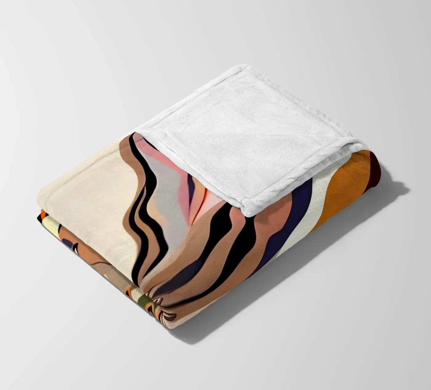 Interwoven Fleecedecke von 83oranges.com