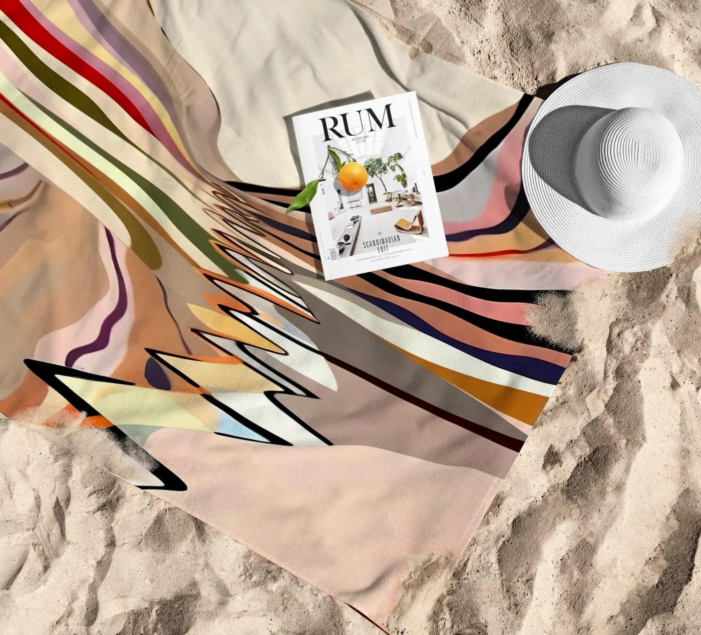 Interwoven telo mare da 83oranges.com