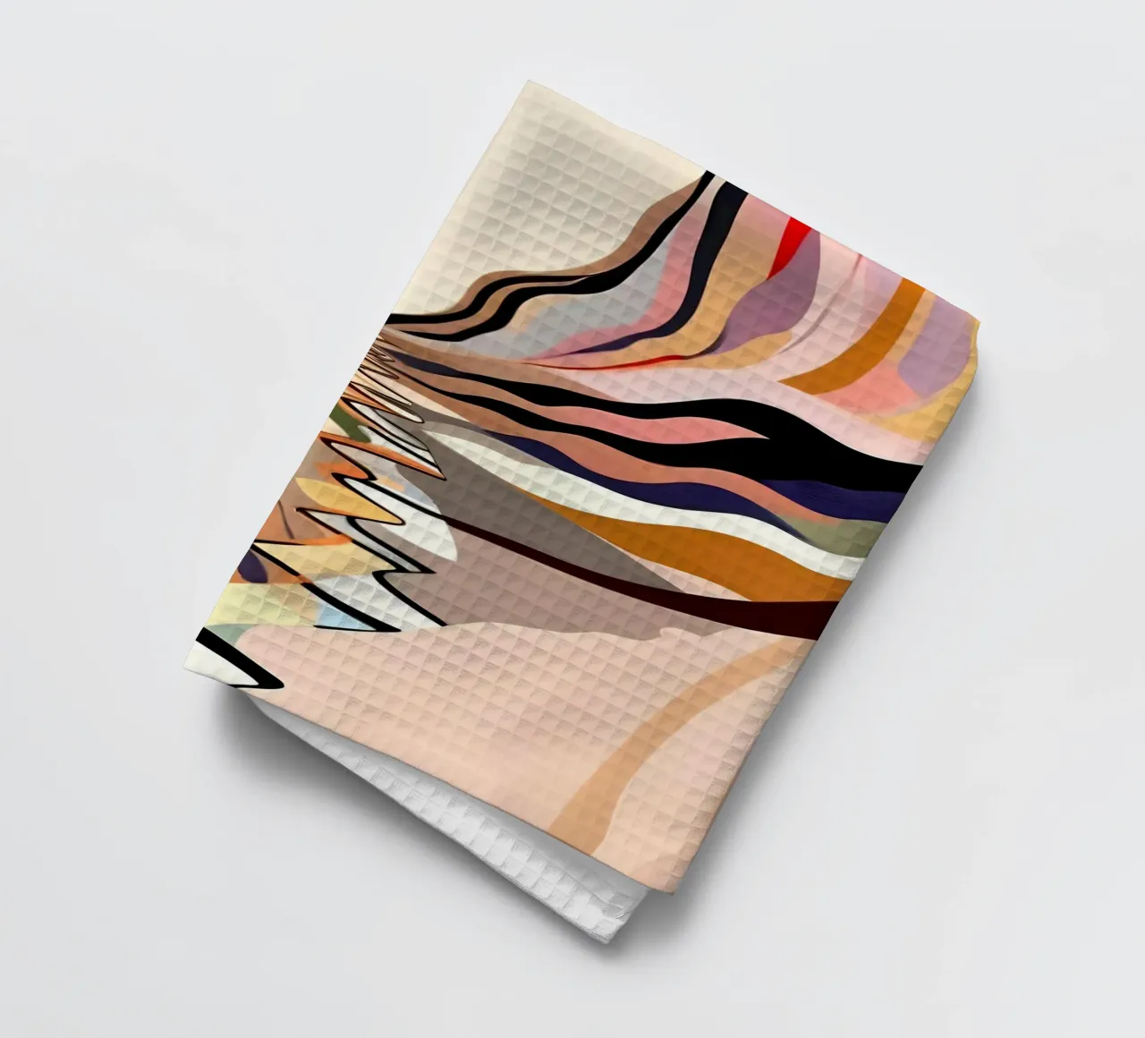 Interwoven tea towel by 83oranges.com