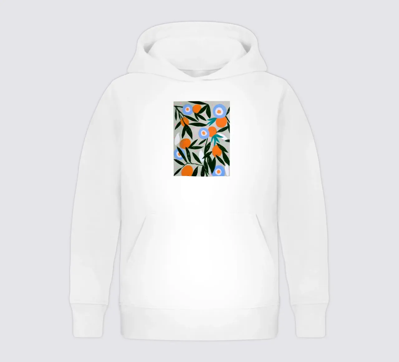 Citrus Bloom Dance felpa bambino con cappuccio da Studio Sori