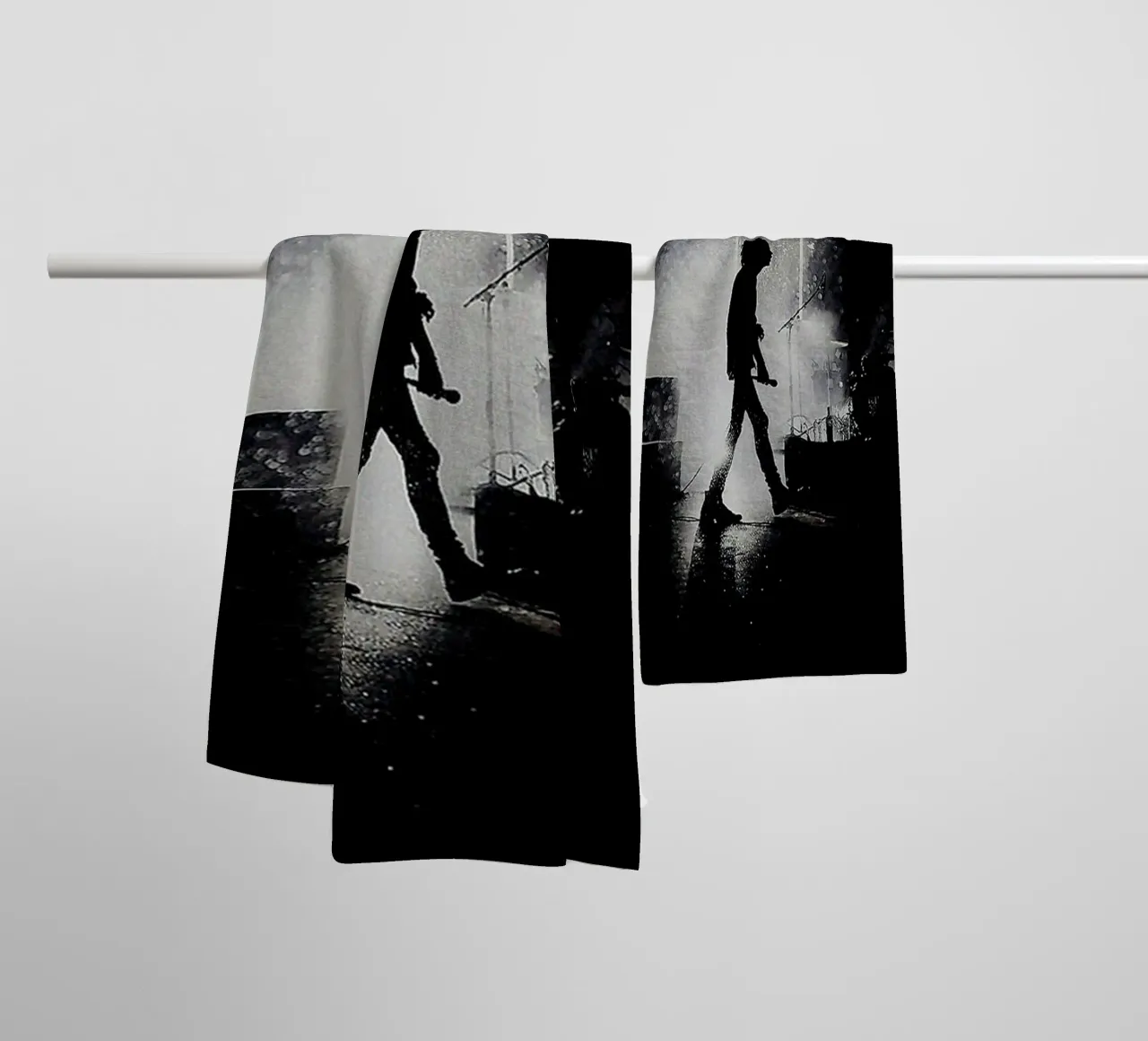 I 1975 in Stereo Lights asciugamano da bagno da tasahxz