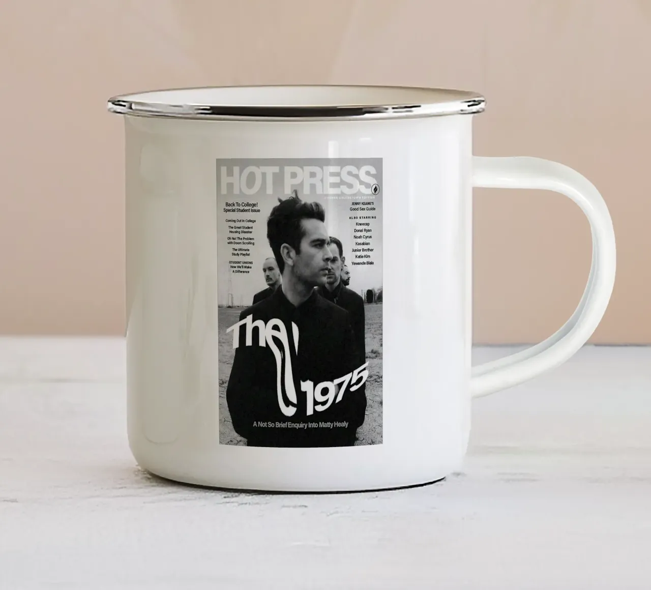 Le Notti Unplugged 1975 tazza in smalto da tasahxz