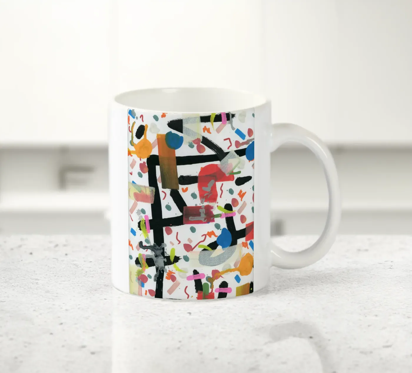 Things to note 2 ceramic mug by gtobonart