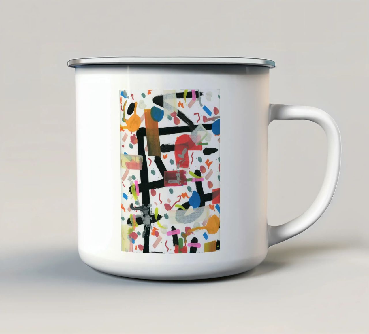 Things to note 2 tazza in smalto da gtobonart