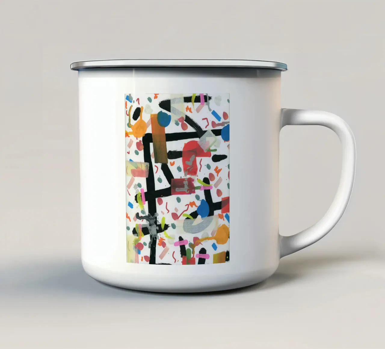 Things to note 2 Emaille Tasse von gtobonart