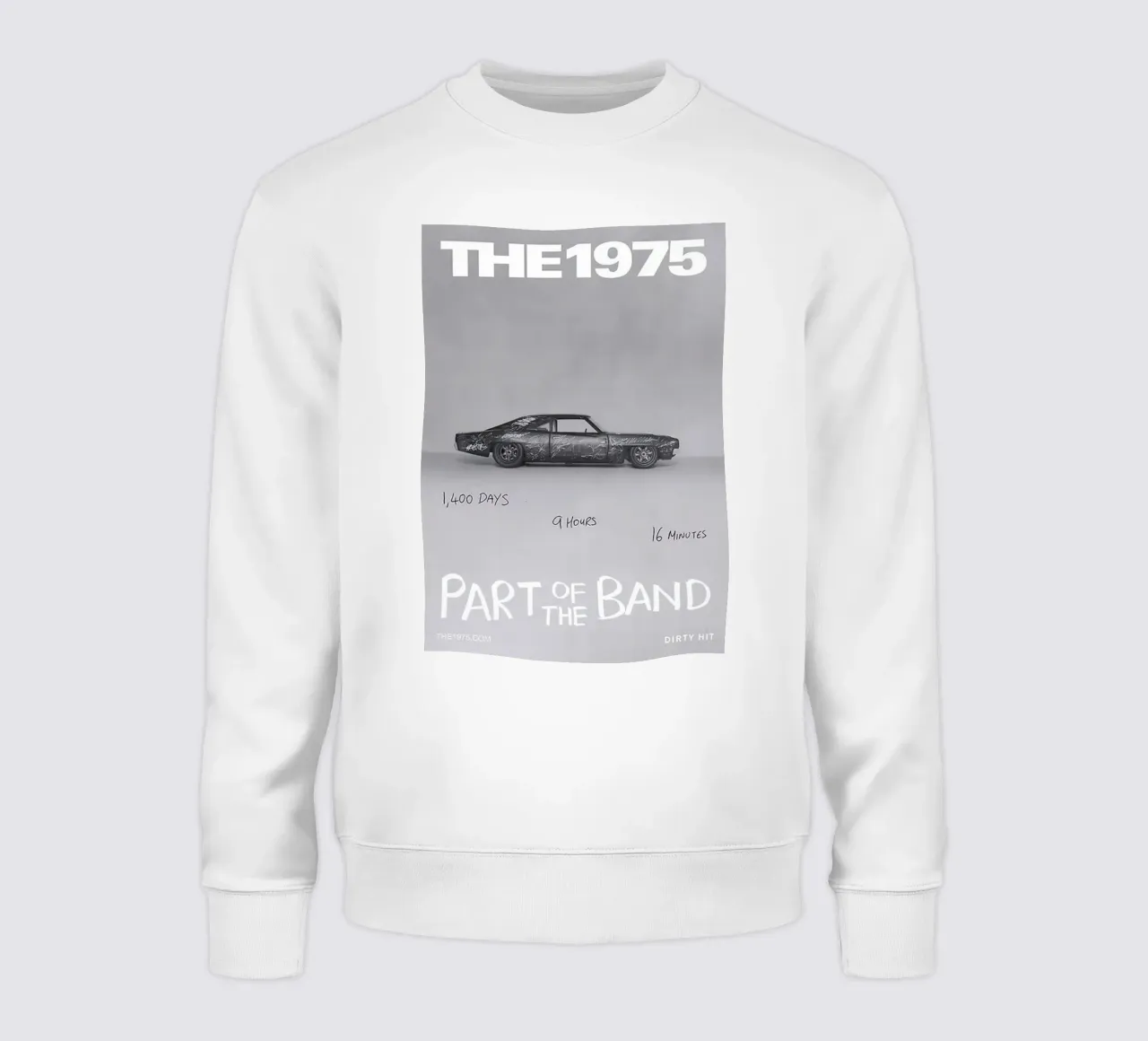 L'auto 1975 Retro Vibes felpa da tasahxz