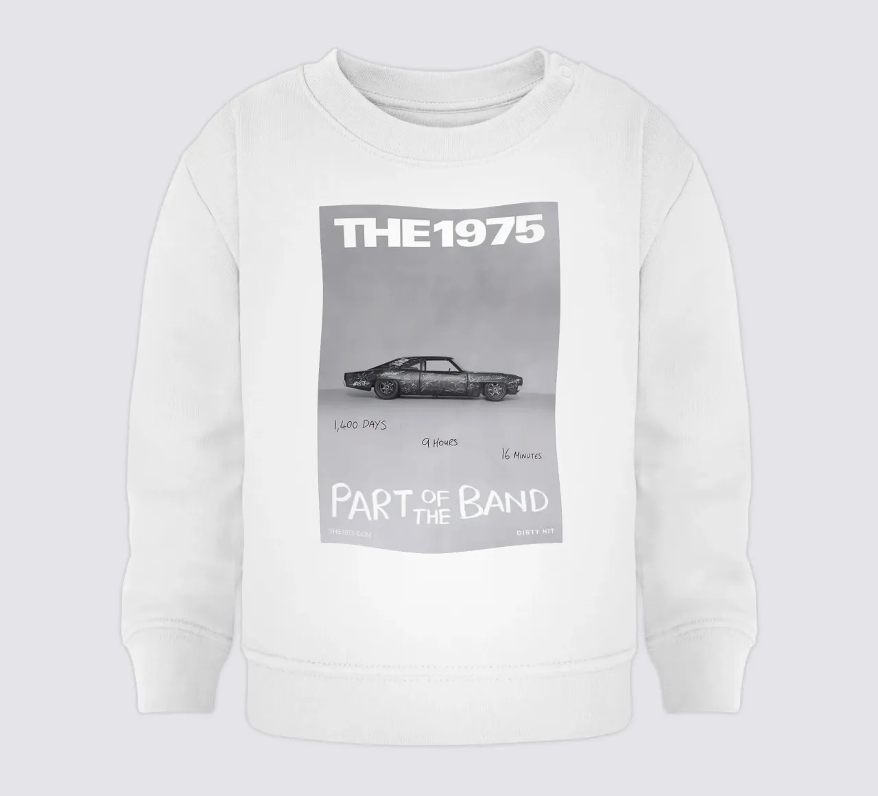 L'auto 1975 Retro Vibes felpa neonato da tasahxz