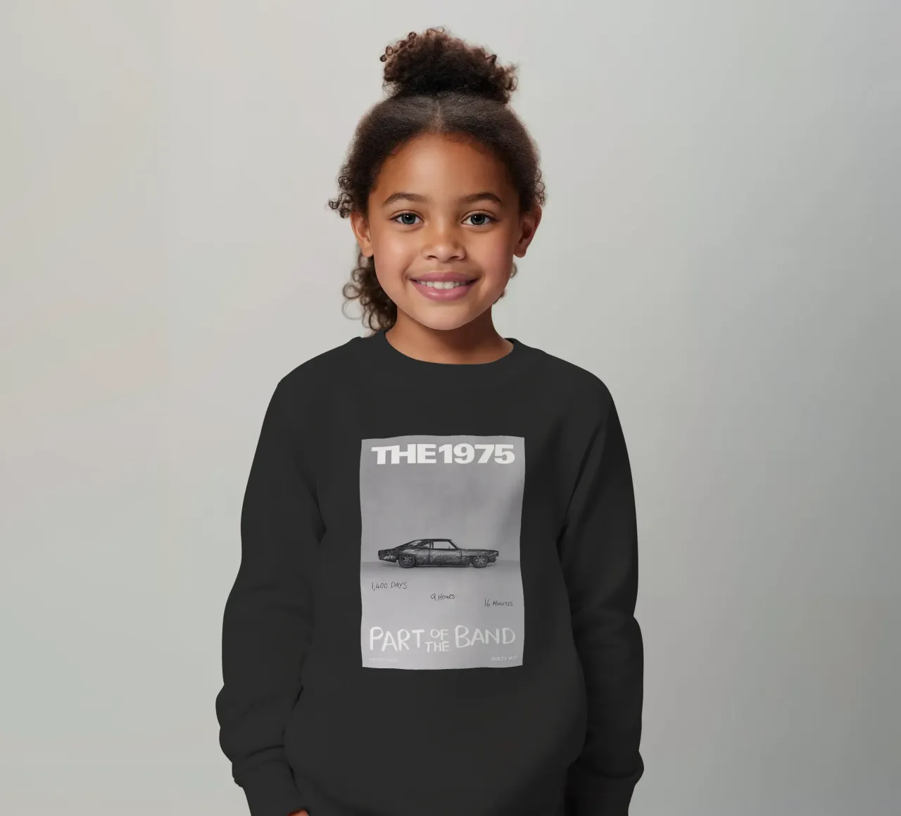 L'auto 1975 Retro Vibes felpa bambino da tasahxz