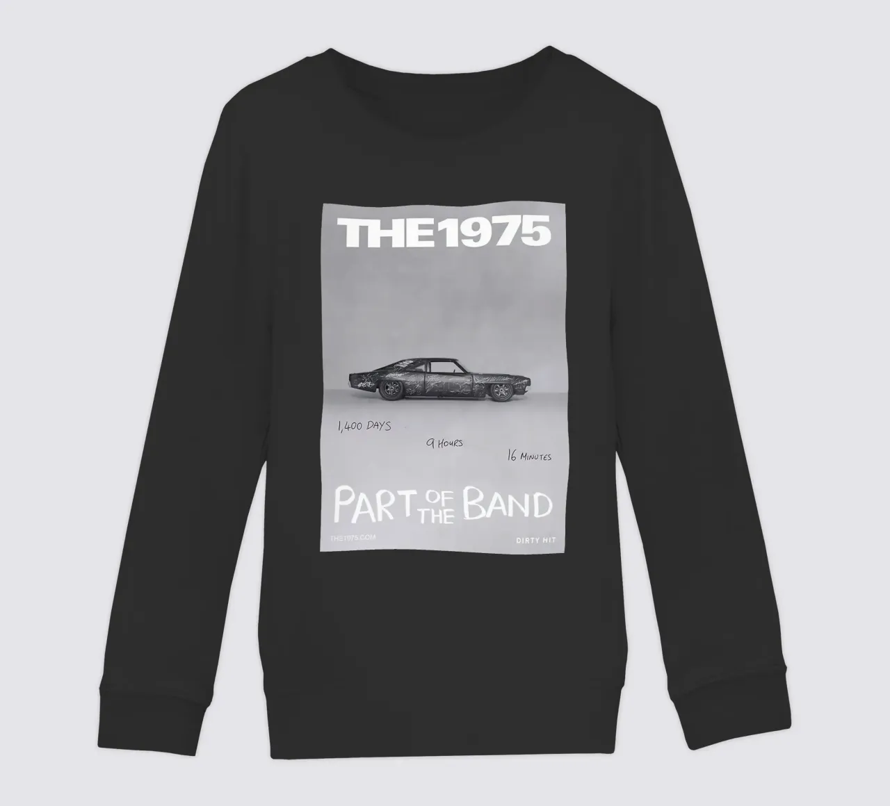 L'auto 1975 Retro Vibes felpa bambino da tasahxz