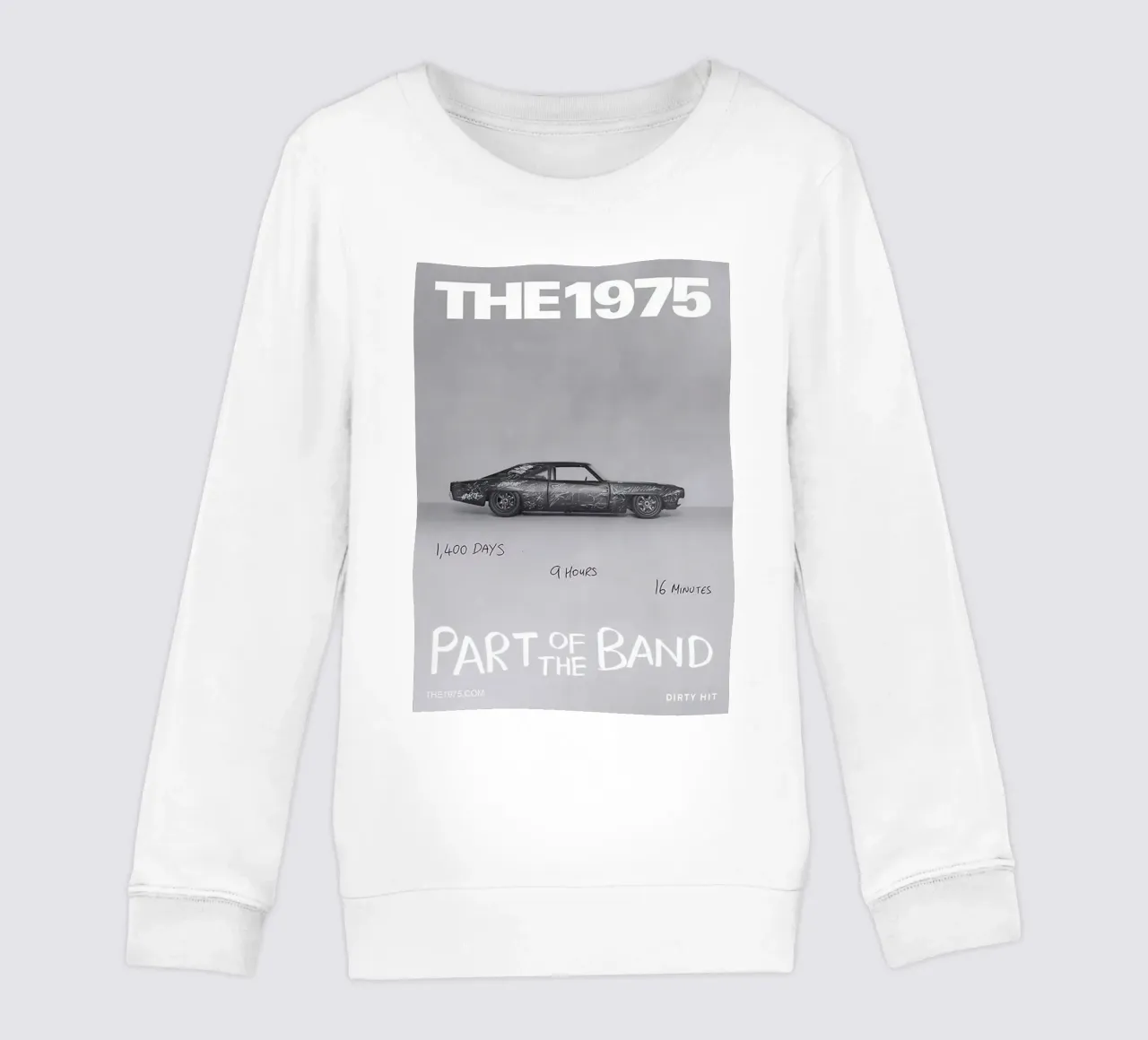 L'auto 1975 Retro Vibes felpa bambino da tasahxz