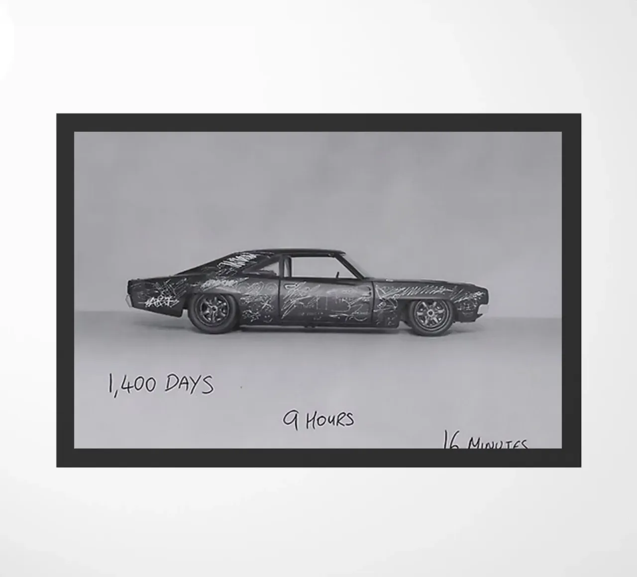L'auto 1975 Retro Vibes zerbino da tasahxz