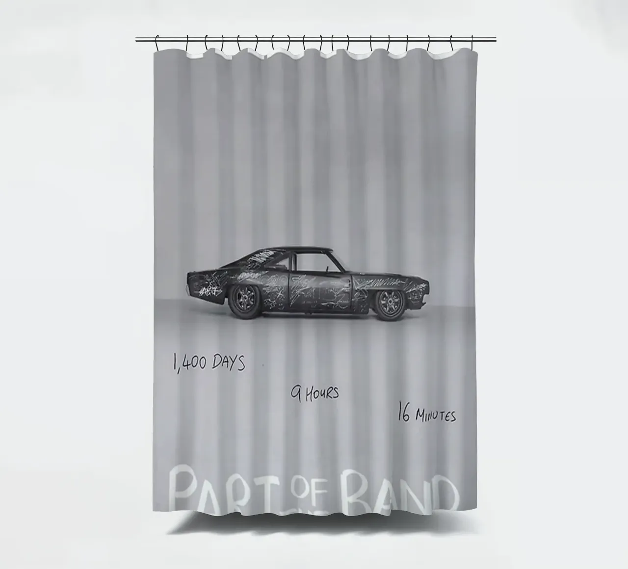 L'auto 1975 Retro Vibes tenda da doccia da tasahxz