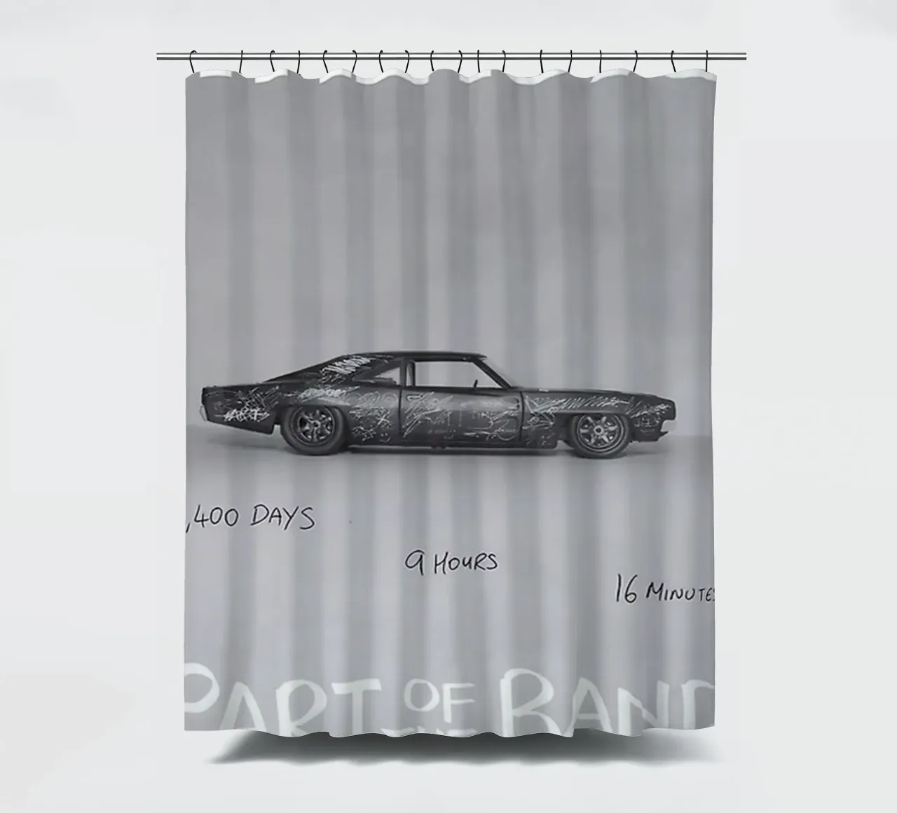 L'auto 1975 Retro Vibes tenda da doccia da tasahxz