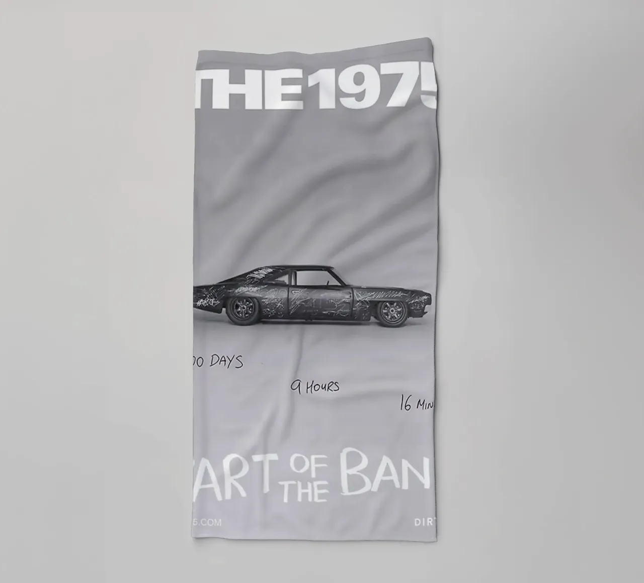 L'auto 1975 Retro Vibes asciugamano da bagno da tasahxz