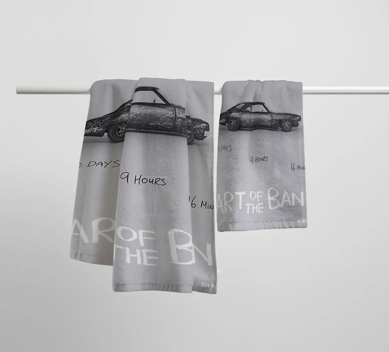 L'auto 1975 Retro Vibes asciugamano da bagno da tasahxz