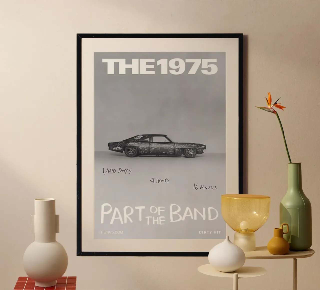 L'auto 1975 Retro Vibes carta hahnemühle da tasahxz