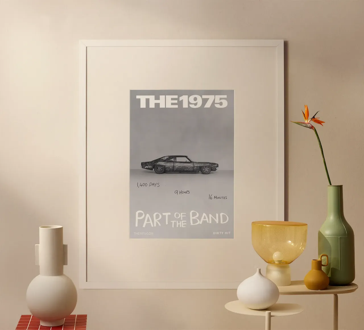 L'auto 1975 Retro Vibes carta hahnemühle da tasahxz