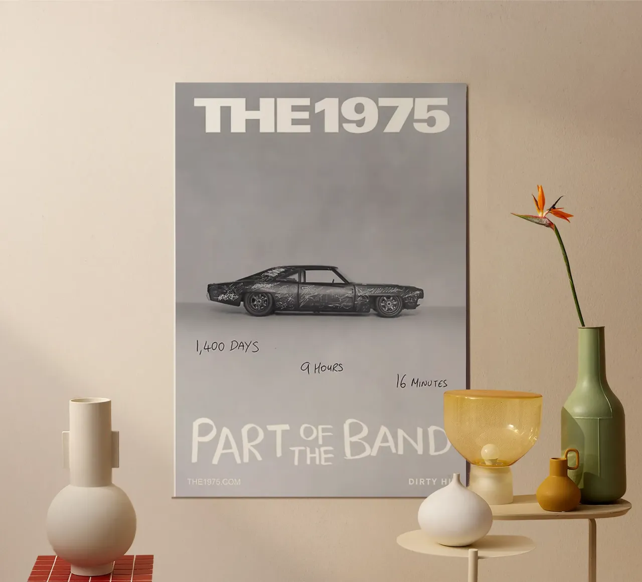 L'auto 1975 Retro Vibes carta hahnemühle da tasahxz
