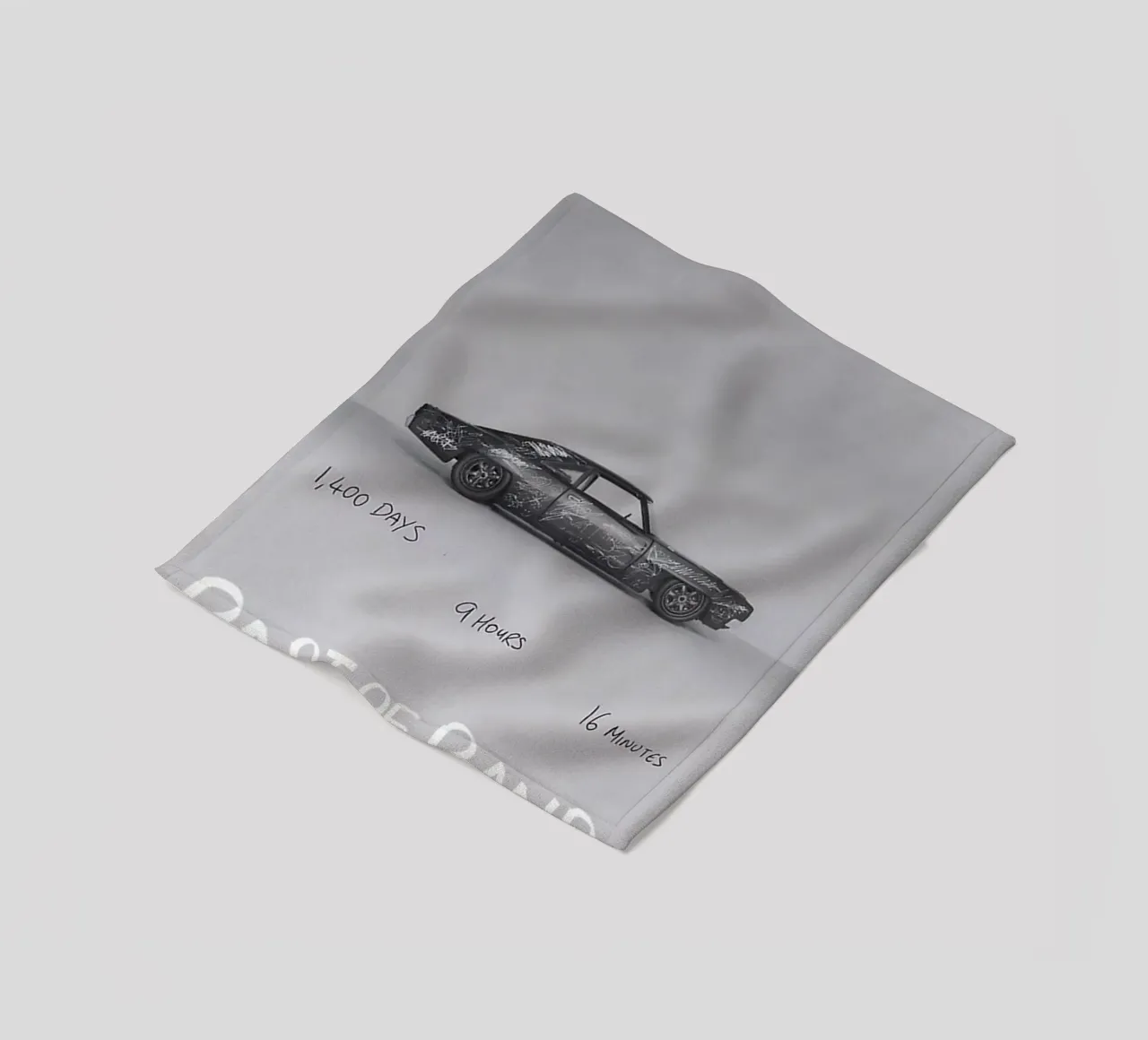 L'auto 1975 Retro Vibes coperta in pile da tasahxz