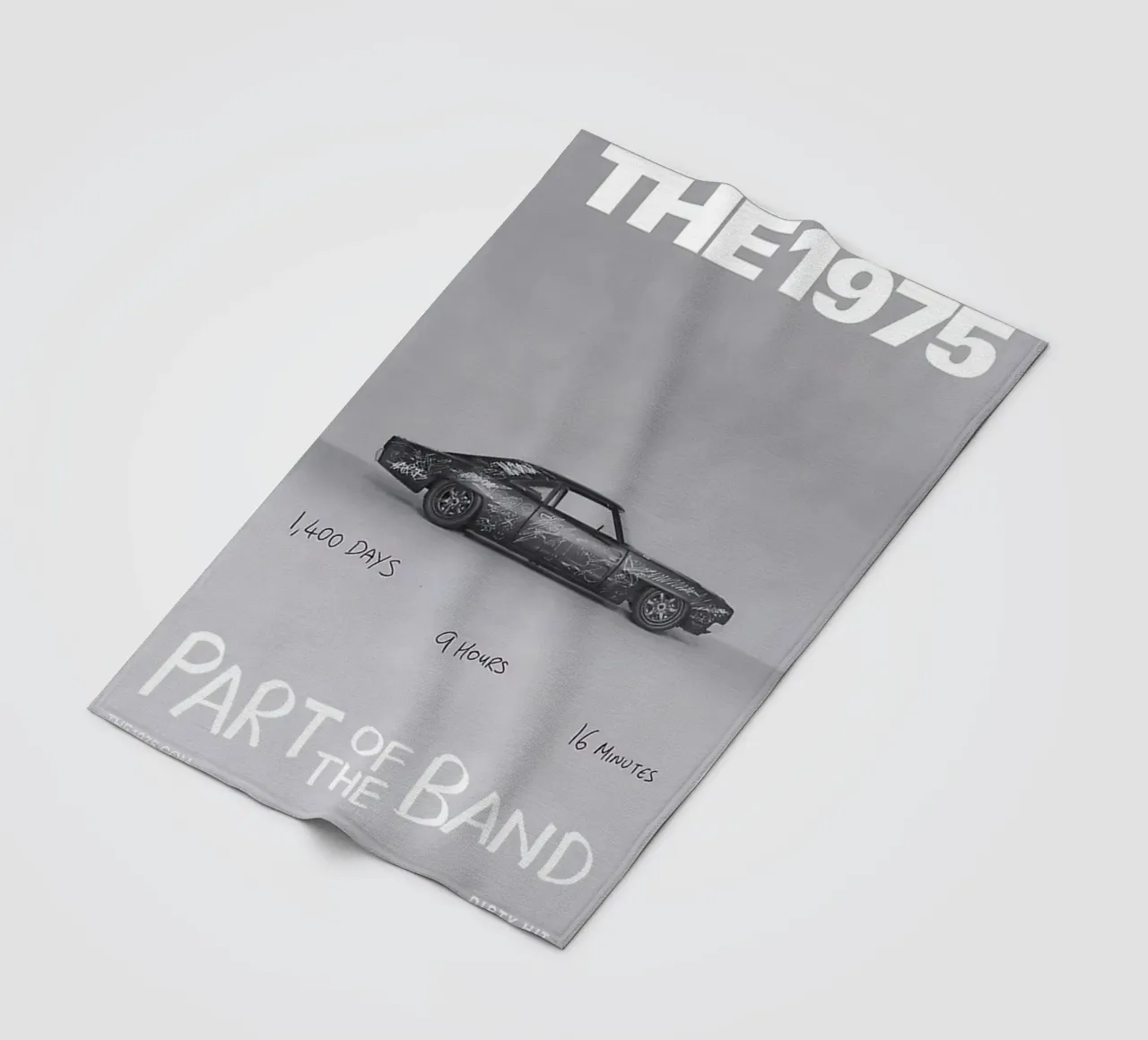 L'auto 1975 Retro Vibes coperta in pile da tasahxz