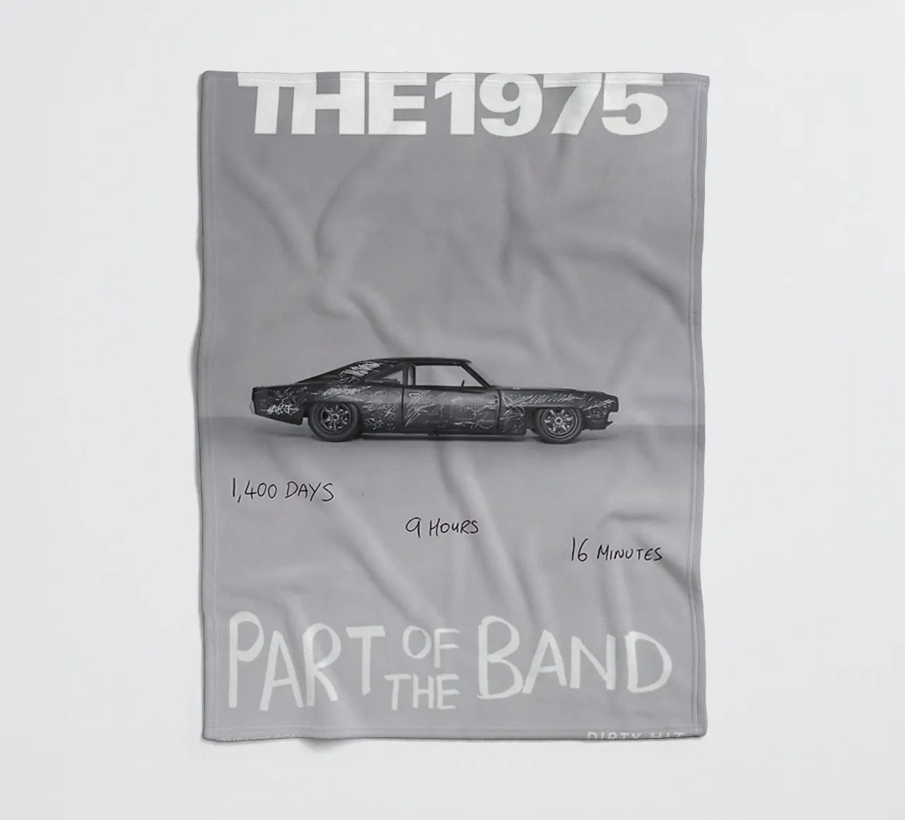 L'auto 1975 Retro Vibes coperta in pile da tasahxz