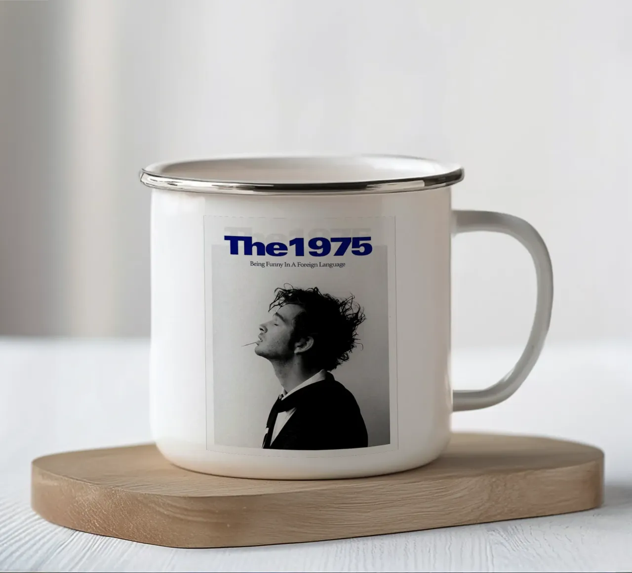 Il bagliore 1975 all'interno tazza in smalto da tasahxz