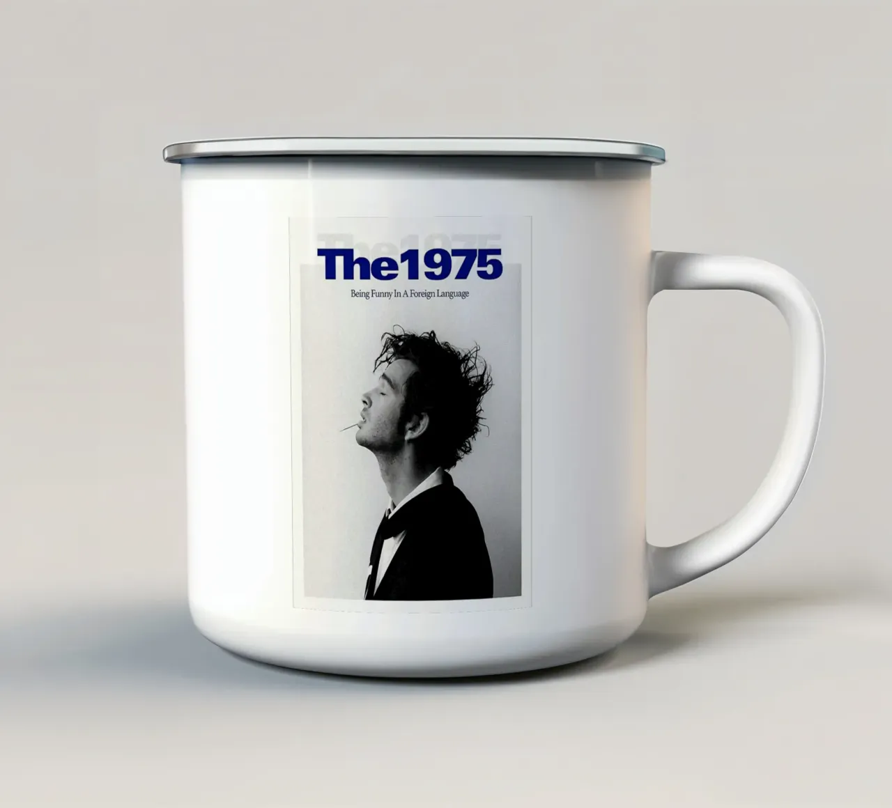 Il bagliore 1975 all'interno tazza in smalto da tasahxz