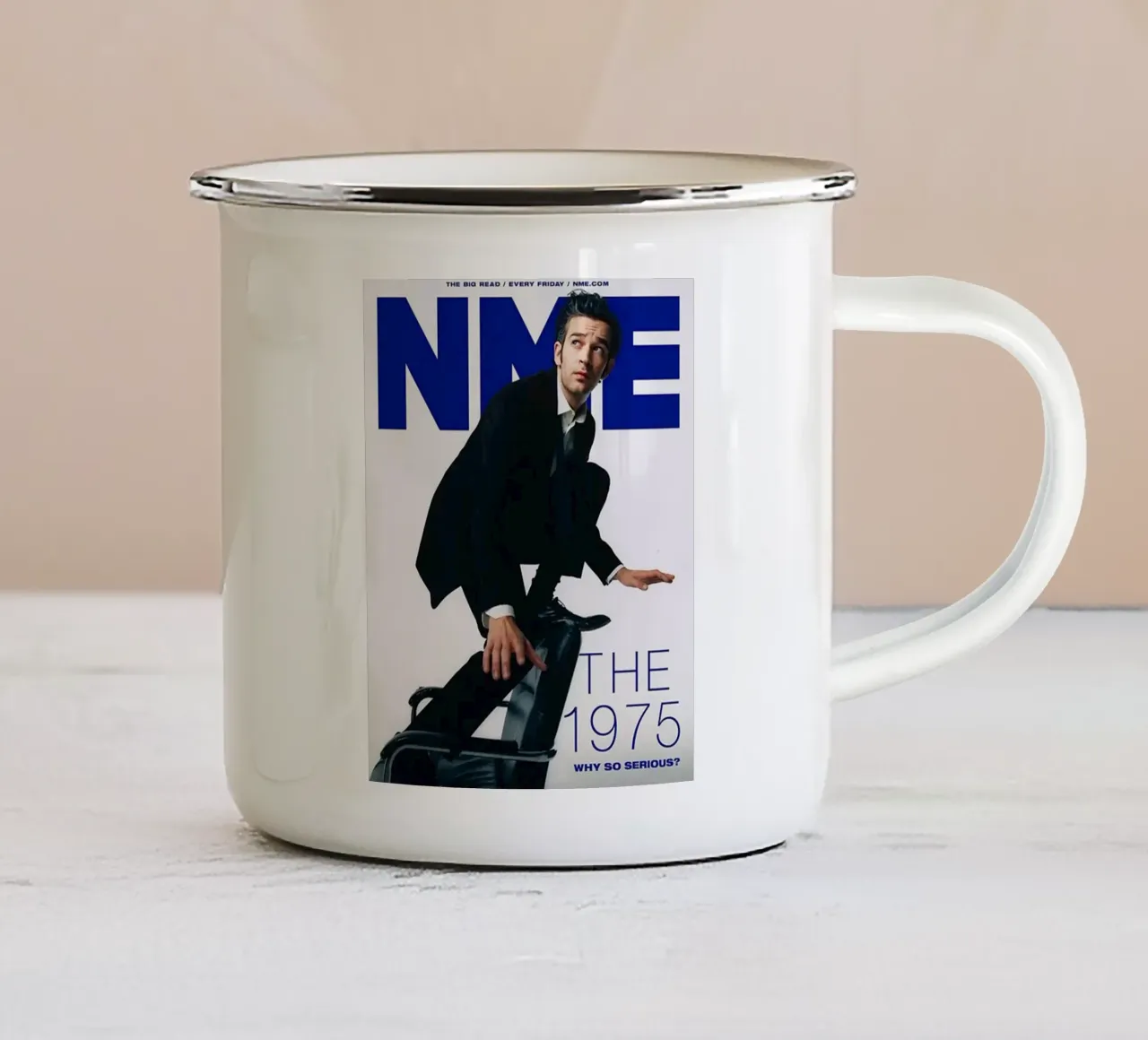 Notti senza fine The 1975 tazza in smalto da tasahxz