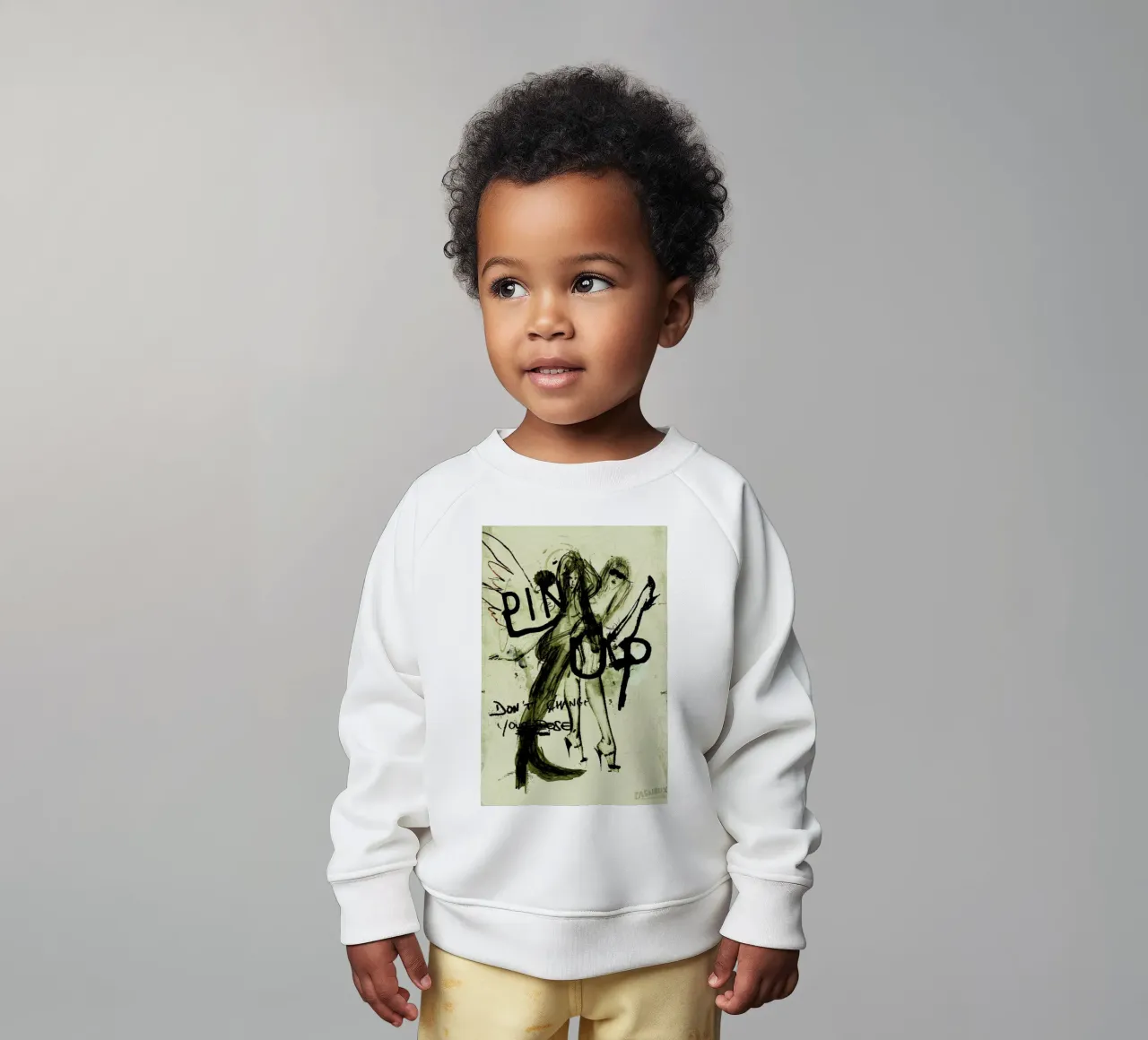 Pin Up felpa neonato da Sandrine Pagnoux