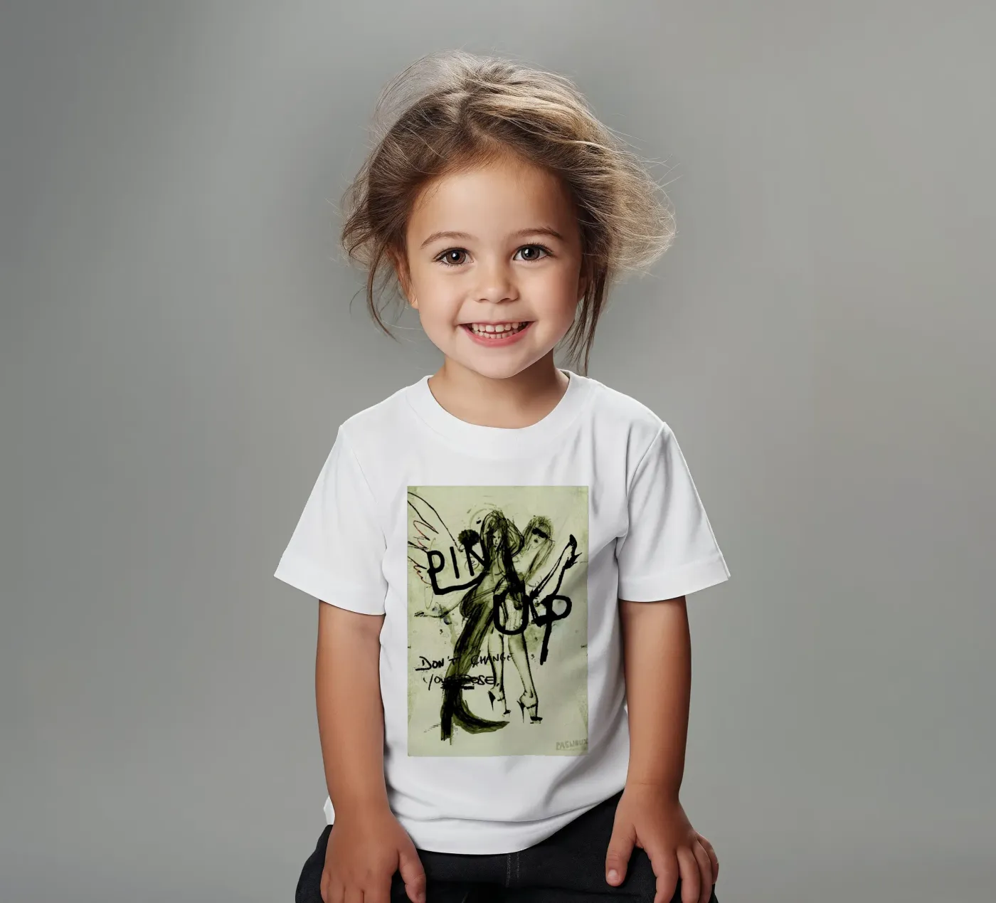 Pin Up t-shirt bambini da Sandrine Pagnoux